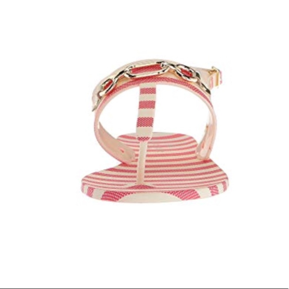 NWT Kate Spade red and white rubber sandals - Picture 4 of 6